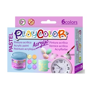 Akrüülvärvi komplekt Playcolor 6x40ml/ pastel