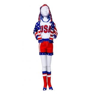 Kit Making Couture Outfit Sporty Stars & Stripes
