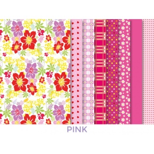 Making Couture Fabric Set kit Pink