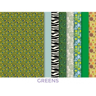 Making Couture Fabric Set kit Greens