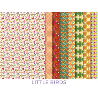 Making Couture Fabric Set kit Little Birds