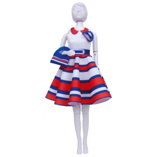 Kit Making Couture Outfit Peggy Stripes
