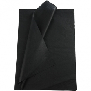 Tissue paper 50x70cm 10pcs/ black