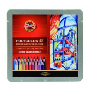 Set of Artistś Colored Pencils 48