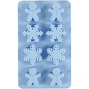 Silikoonvorm lumehelbed, piparkoogimehikesed