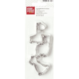 Cookie cutters 3pcs Animals