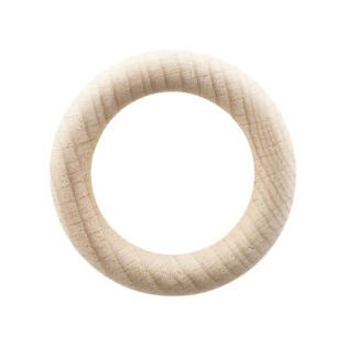 Wooden Ring Ø 55 mm natural