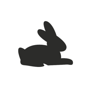 Motif Punch/ bunny