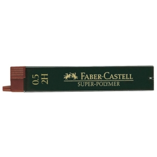 Mehaanilise pliiatsi söed Faber-Castell Super-Polymer 0,5mm 2H