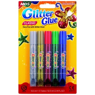 Glitterliim Amos Classic 5x10,5ml