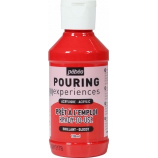 Akrüülvärv Pouring Experiences 118ml Magenta Red