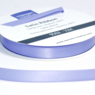 Satin Ribbon w 9mm, 10m/ lavendel