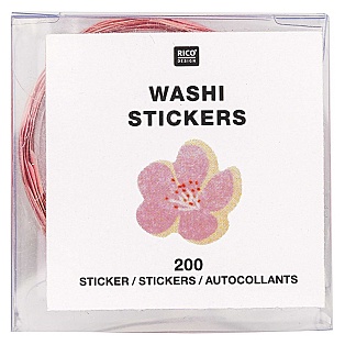 Washi kleepsud, cherry blossom, 200tk