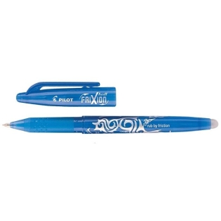 Ink pen Pilot Frixion 0.7 light blue, erasable