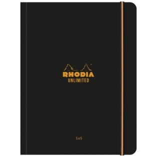 Rhodia Unlimited Notebook A5+,  60 Pages 80 g Squared