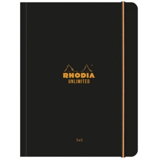 Rhodia Unlimited Notebook A5+,  60 Pages 80 g Squared