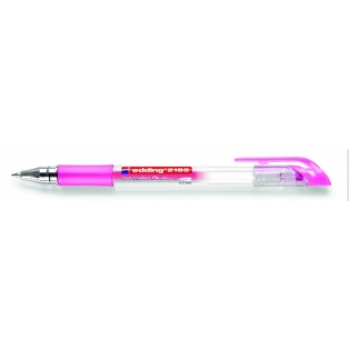 Gel pen Edding 2185, 0.7mm pink