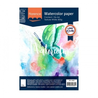 Watercolor Paper A4, 10pcs, 