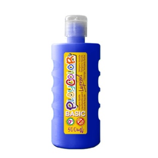 Guašš tempera 500ml Playcolor/ tumesinine