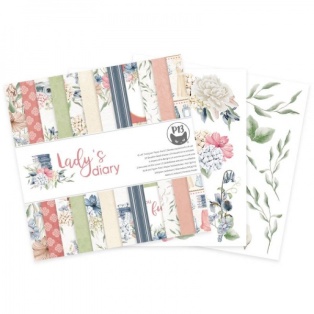 A block of Lady's Diary papers 15x15cm