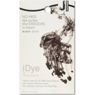 iDye for Natural Fabrics, Jacquard/ Black