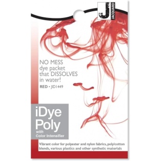 Kangavärv Jacquard iDye Poly, sünteetilistele kangastele / Punane