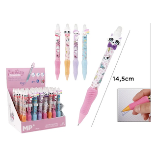 Geelpliiats kustutatav 0,5mm, sinine,  assortii 1tk 
