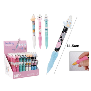 Geelpliiats kustutatav 0,5mm, sinine,  assortii 1tk