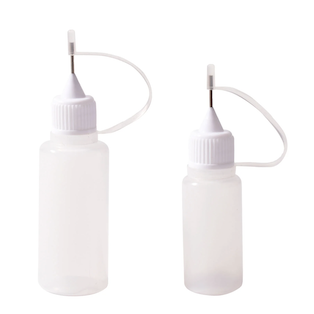 Fine tip applicator bottles 1.2mm 10ml & 20ml 2pieces
