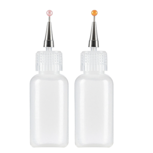 Fine tip 0.7mm applicator bottles 14ml 2pieces