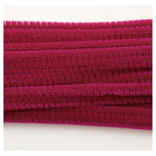 Pipe Cleaners, thickness 6 mm, Fuchsia, 25pcs