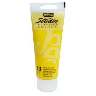 Studio Acrylic 100ml/ 13 light azo yellow