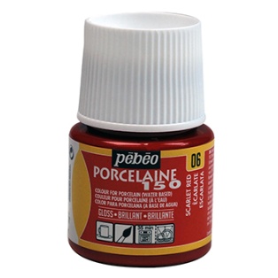 Portselanivärv 45ml P150/ 06 scarlet red