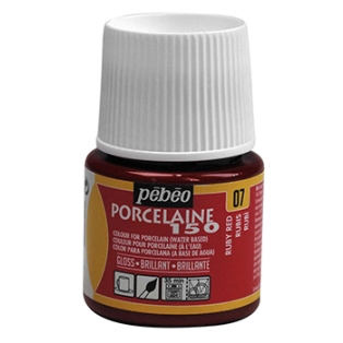 Porcelaine Paint P150 45ml ruby red