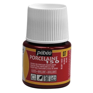 Porcelaine Paint P150 45ml ruby red