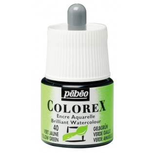 Colorex akvarelltint 45ml/ 40 yellow green