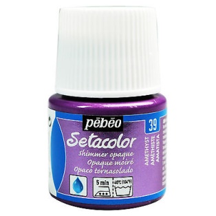 Setacolor Opaque 45ml/ 39 shimmer amethyst