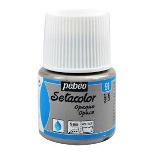 Setacolor Opaque 45ml/ 91 grey