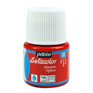 Setacolor Opaque 45ml/ 80 red