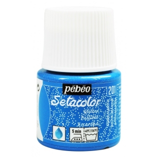 Setacolor Light Fabrics Glitter 45ml/ 201 aquamarin