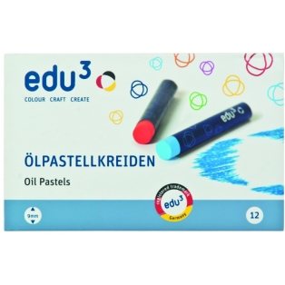 Oil pastels 12set edu3