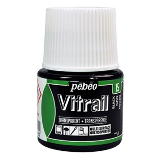 Vitrail transparent 45ml/ 15 black