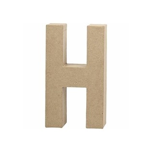 Letter H,  h-20.5cm