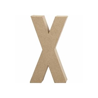 Letter X,  h-20.5cm