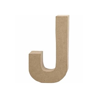 Letter J,  h-20.5cm