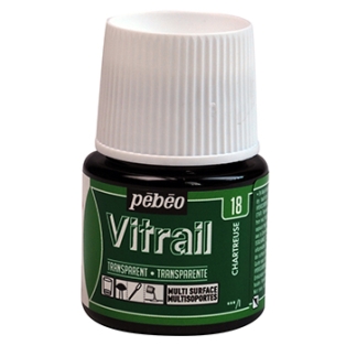 Vitrail transparent 45ml/ 18 chartreuse