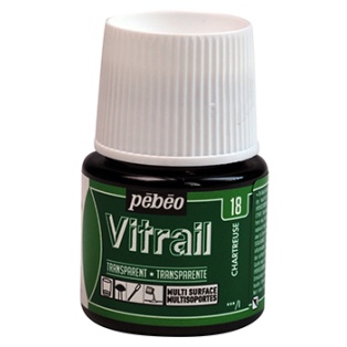 Vitrail transparent 45ml/ 18 chartreuse