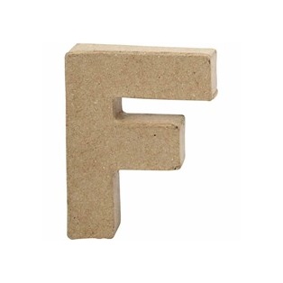 Letter F, h-10cm