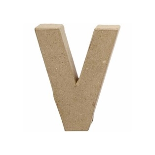 Letter V, h-10cm