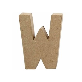 Letter W, h-10cm